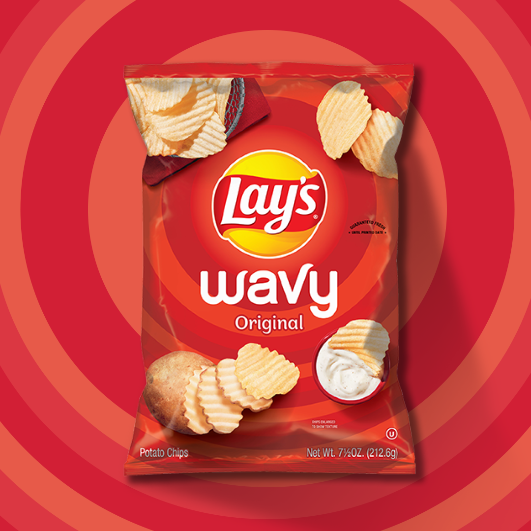 LAY S Wavy Original Potato Chips